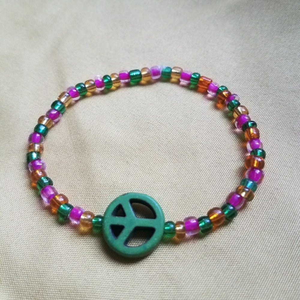 🦋Peace Sign Ankle Bracelet/Bracelet